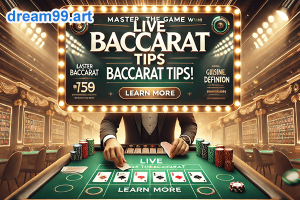 live baccarat tips